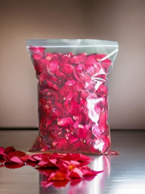 Bag red scattered rose 20 roses