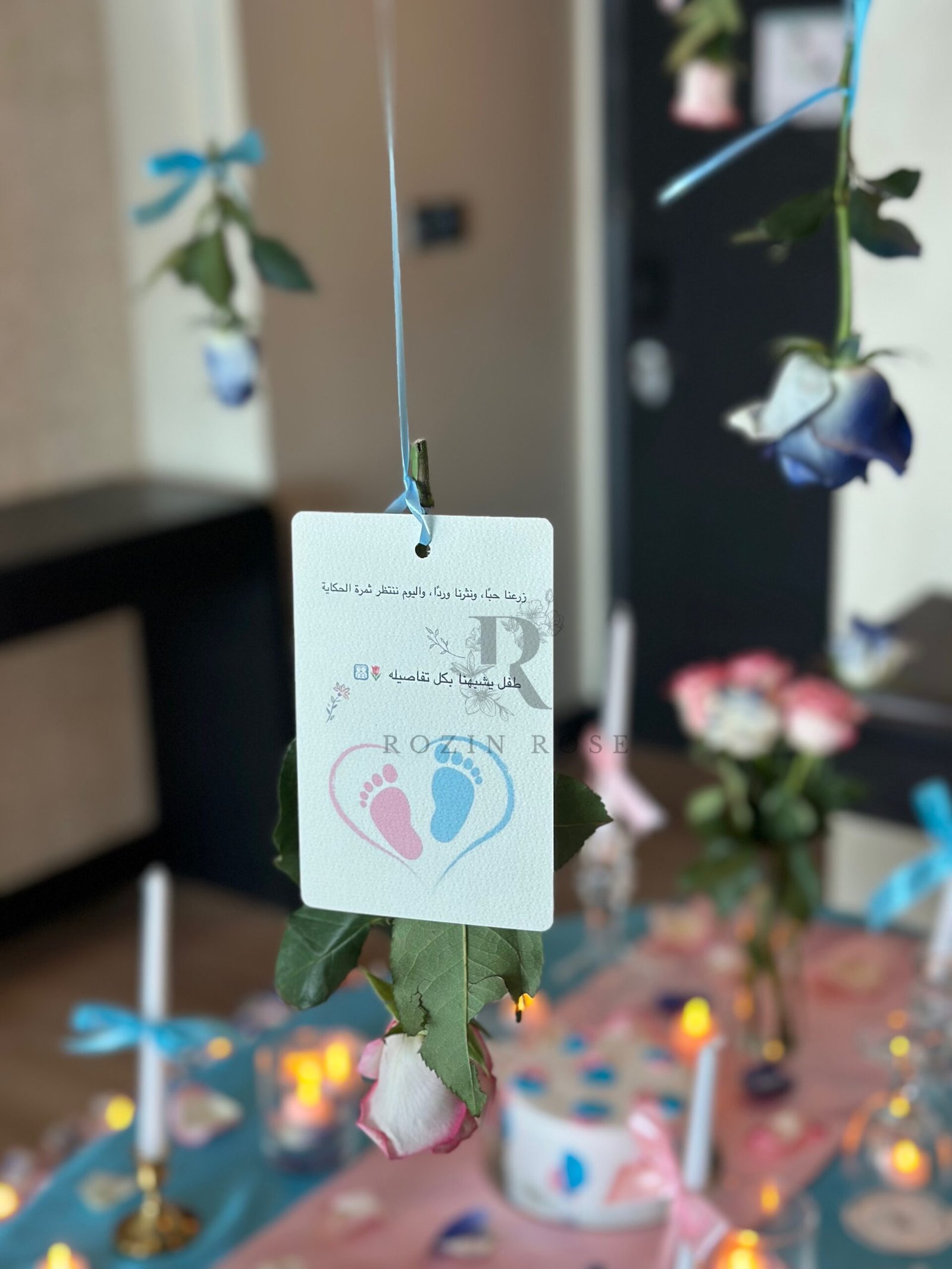 Gender Reveal Decoration Setup - الصورة 5
