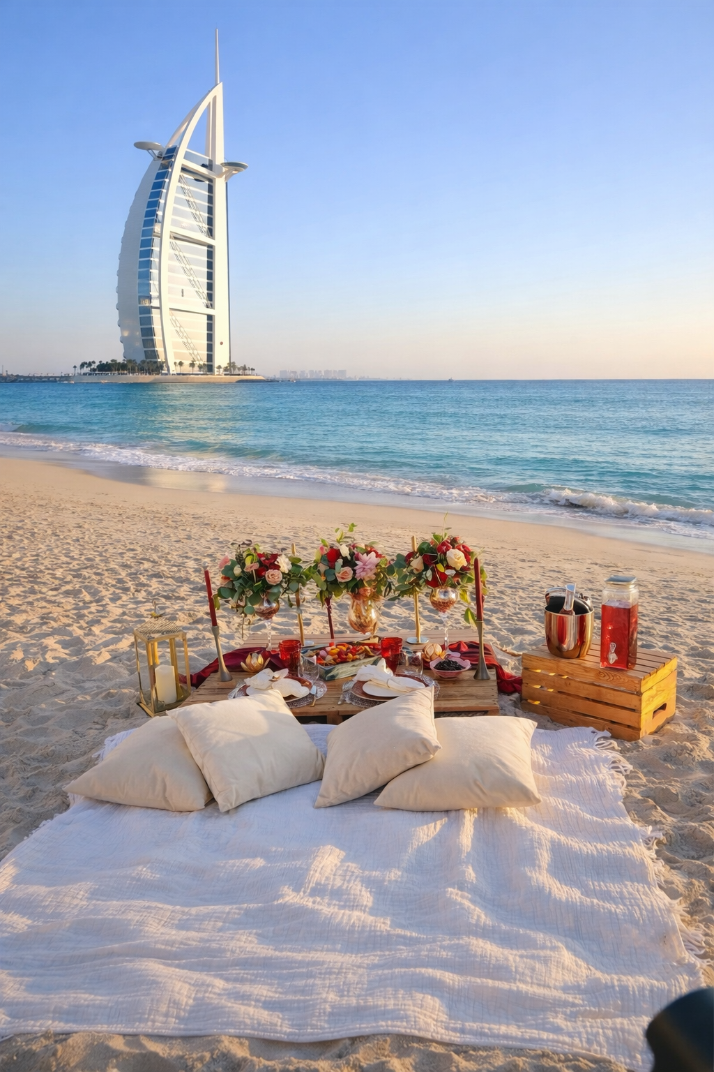 Elegant Beach Picnic