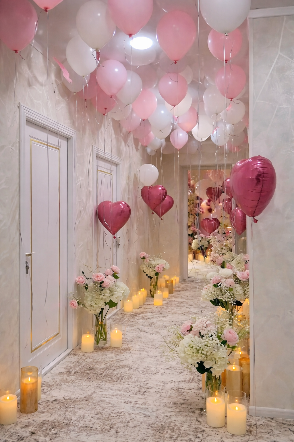 Birthday Queen – Luxury Floral Celebration Setup - الصورة 3