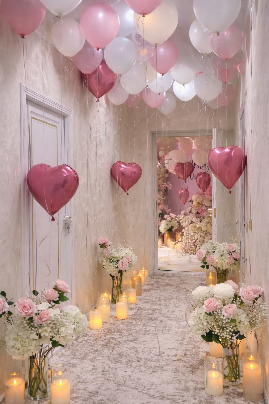 Birthday Queen – Luxury Floral Celebration Setup - الصورة 2