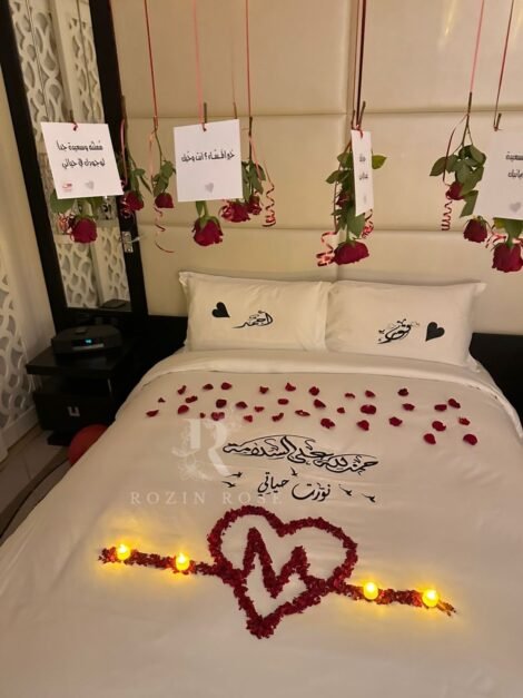 Welcome Back – Elegant Hotel Room Decoration