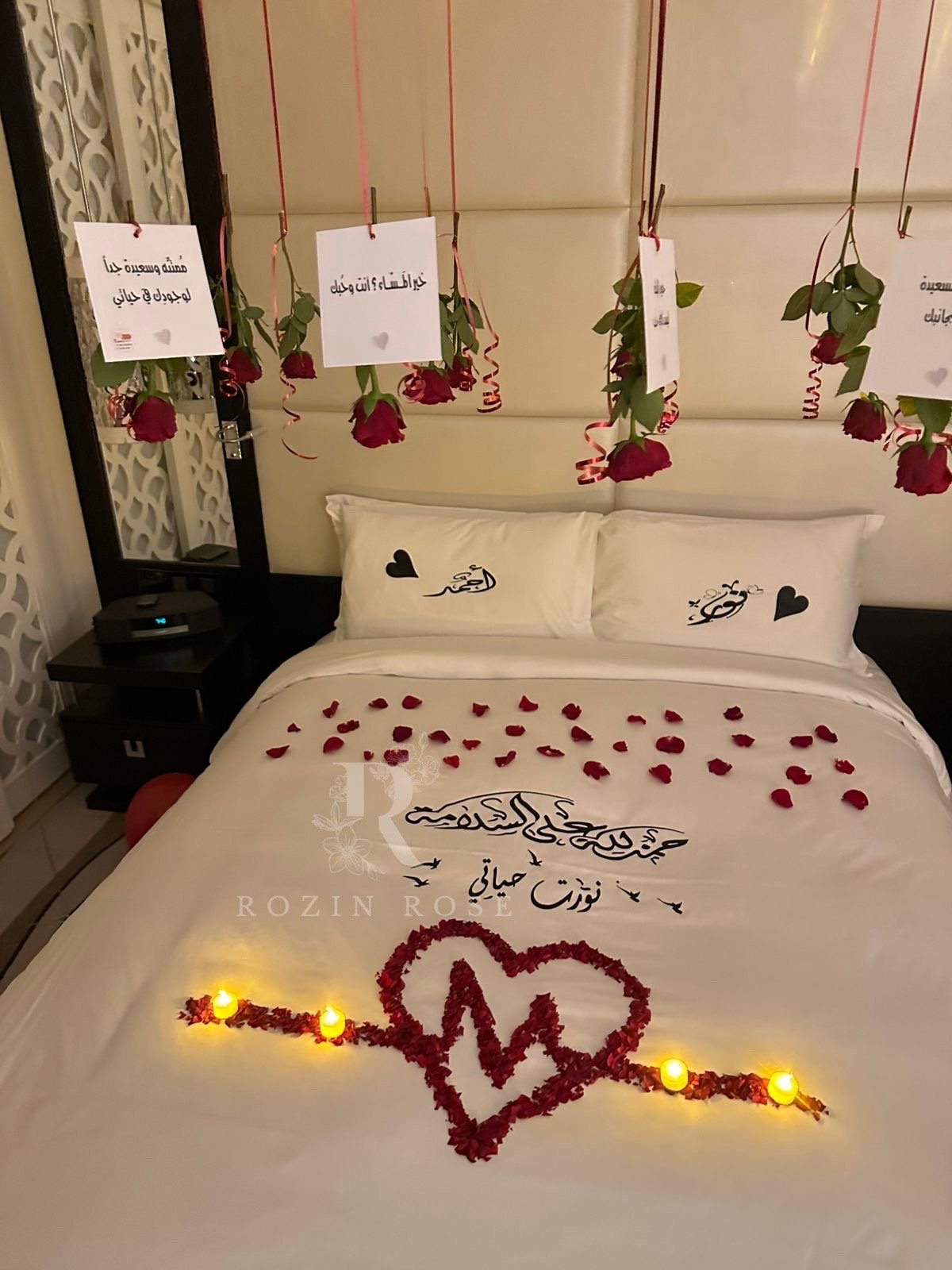 Welcome Back – Elegant Hotel Room Decoration