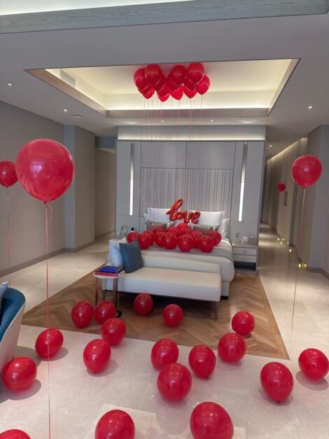 Room decoration in five luxe hotel