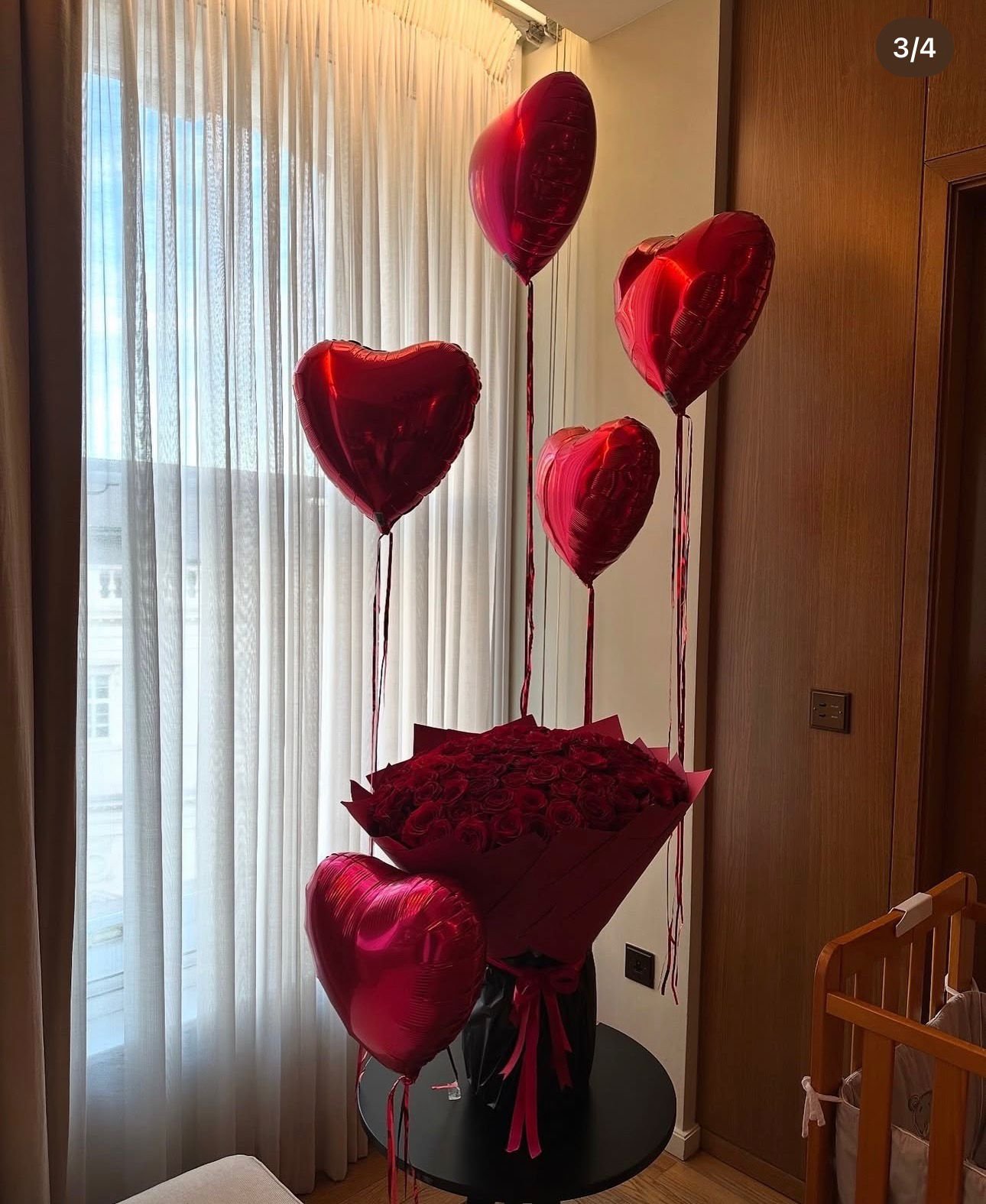 Romantic Anniversary Room Setup - الصورة 2