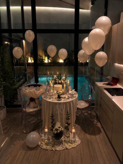 Luxury Romantic Table Setup