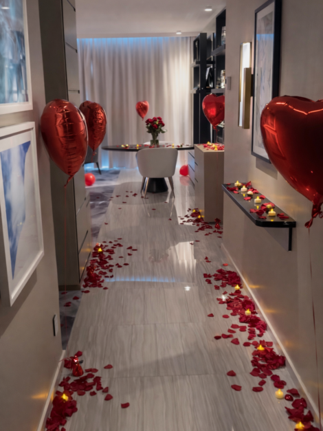 Romantic Entrance Surprise Setup