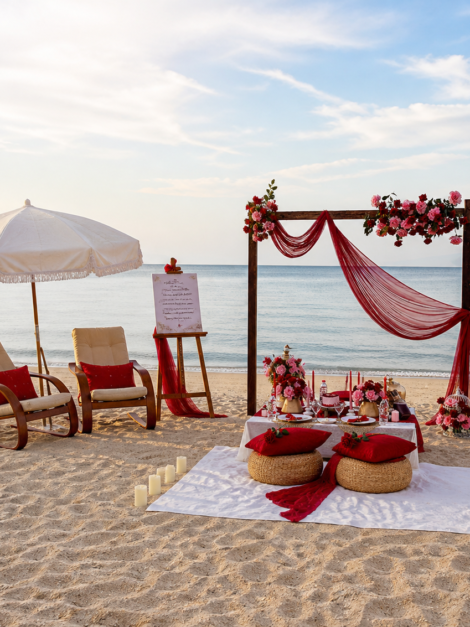 Beach Picnic Setup