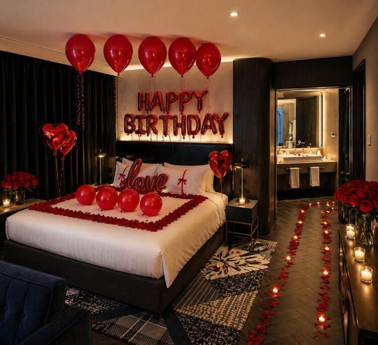 Room decoration for special occasions