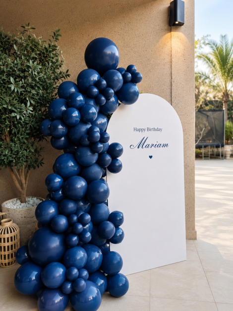 Blue Party Balloon